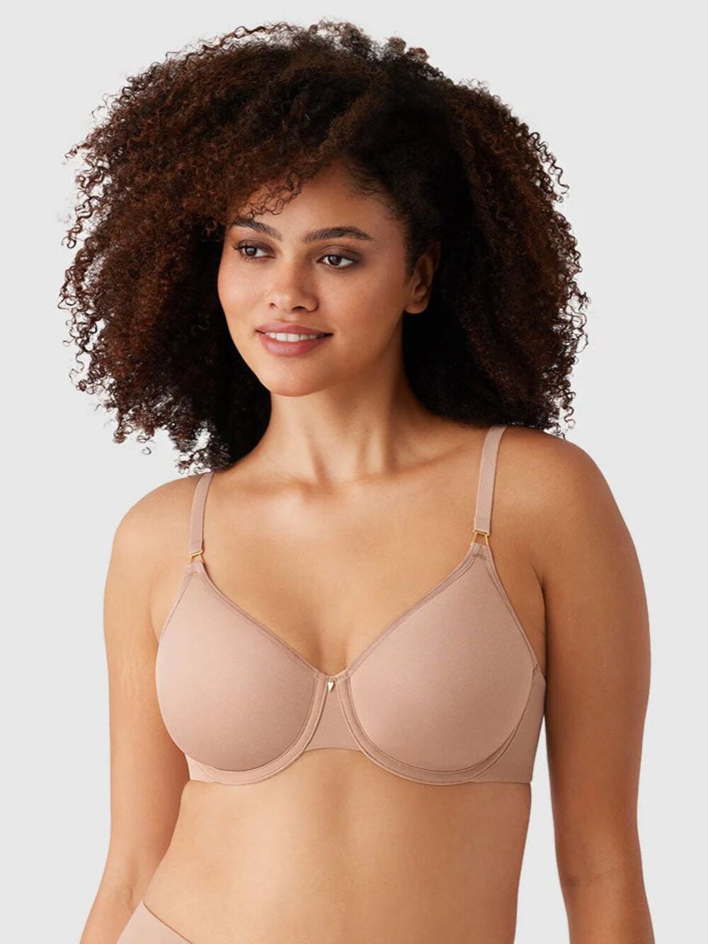 NWOT Wacoal Simply Done T-Shirt Bra in Roebuck Nude, 38DD